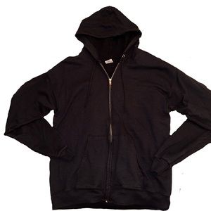 Medium Black Zipup